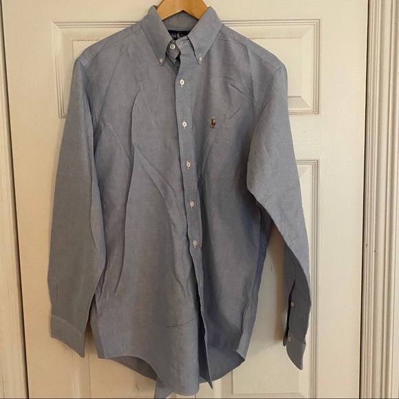 BARELY WORN Polo by Ralph Lauren button up,Size XL - Picture 1 of 4